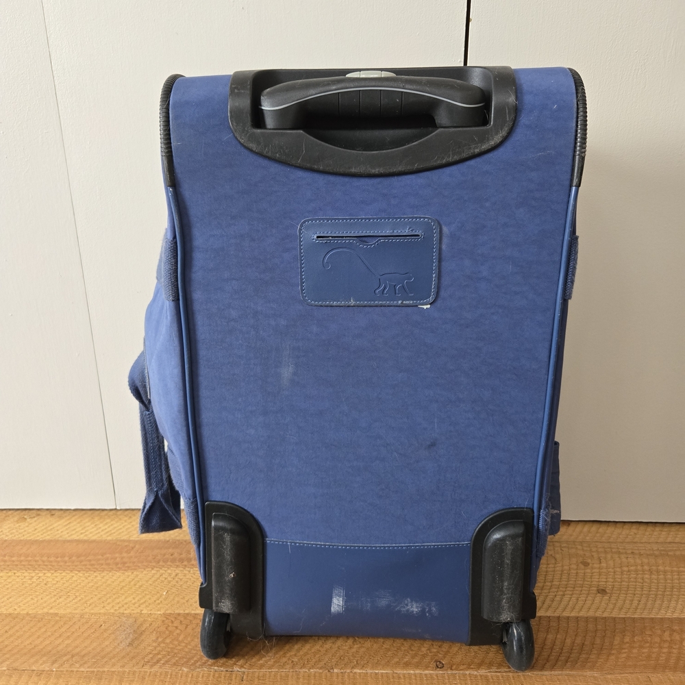 Kipling Blue Wheeled Duffel Bag - Picture 5 of 7